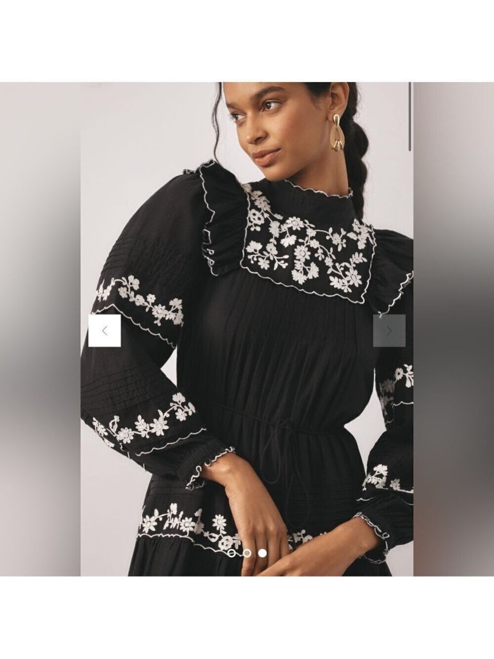 Farm Rio Embroidered Maxi Dress - Picture 3 of 6